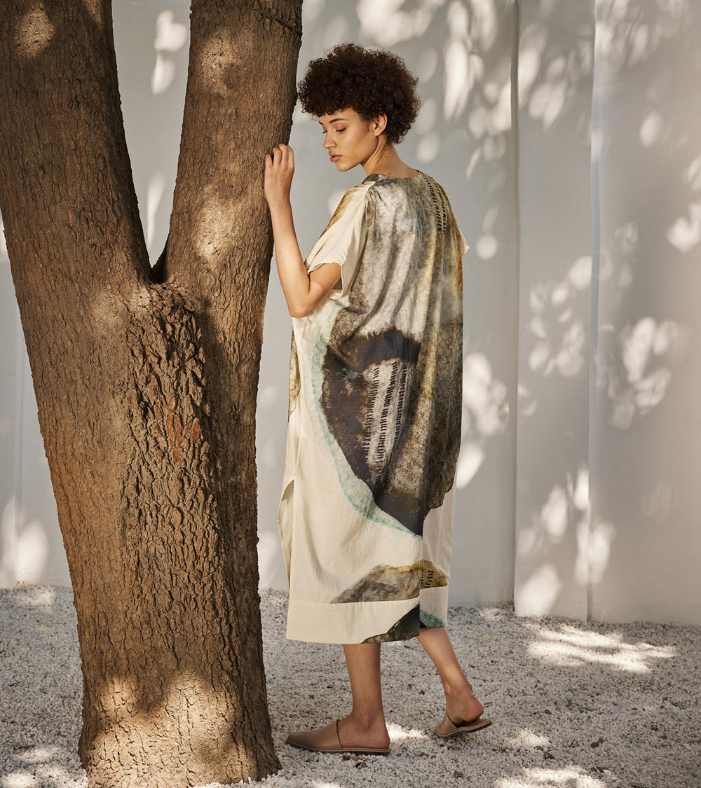Celestial tales kaftan dress