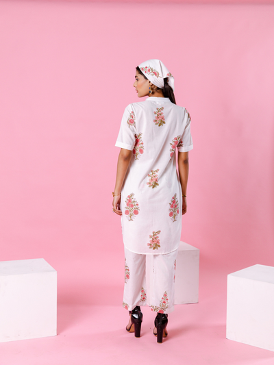 Pink Dahlia Co-Ord Set