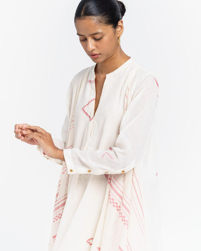 A-line fluid midi dress