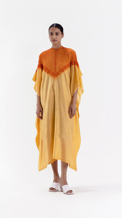 TRIANGLE KAFTAN - YELLOW