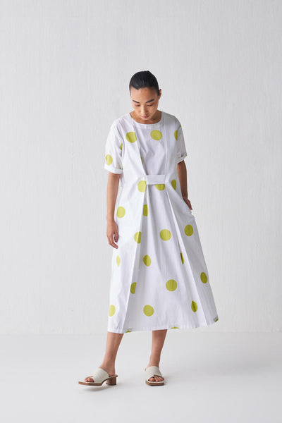 KNIFE PLEAT DRESS