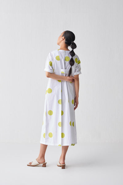 KNIFE PLEAT DRESS