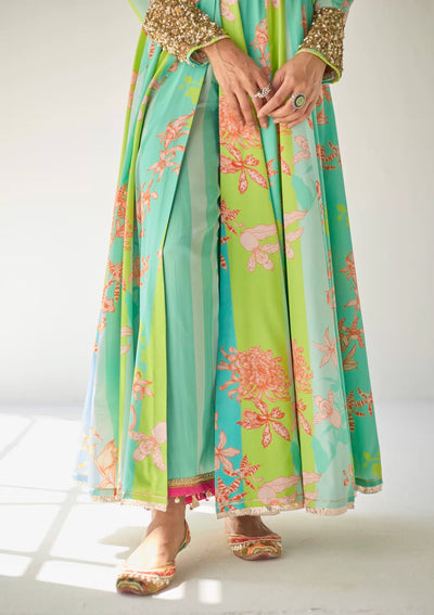 FEROZY ORCHID ANARKALI SET