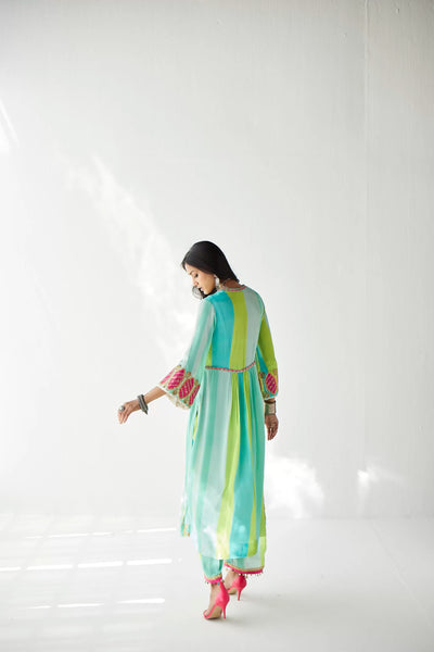FEROZY BELL SLEEVE KURTA SET