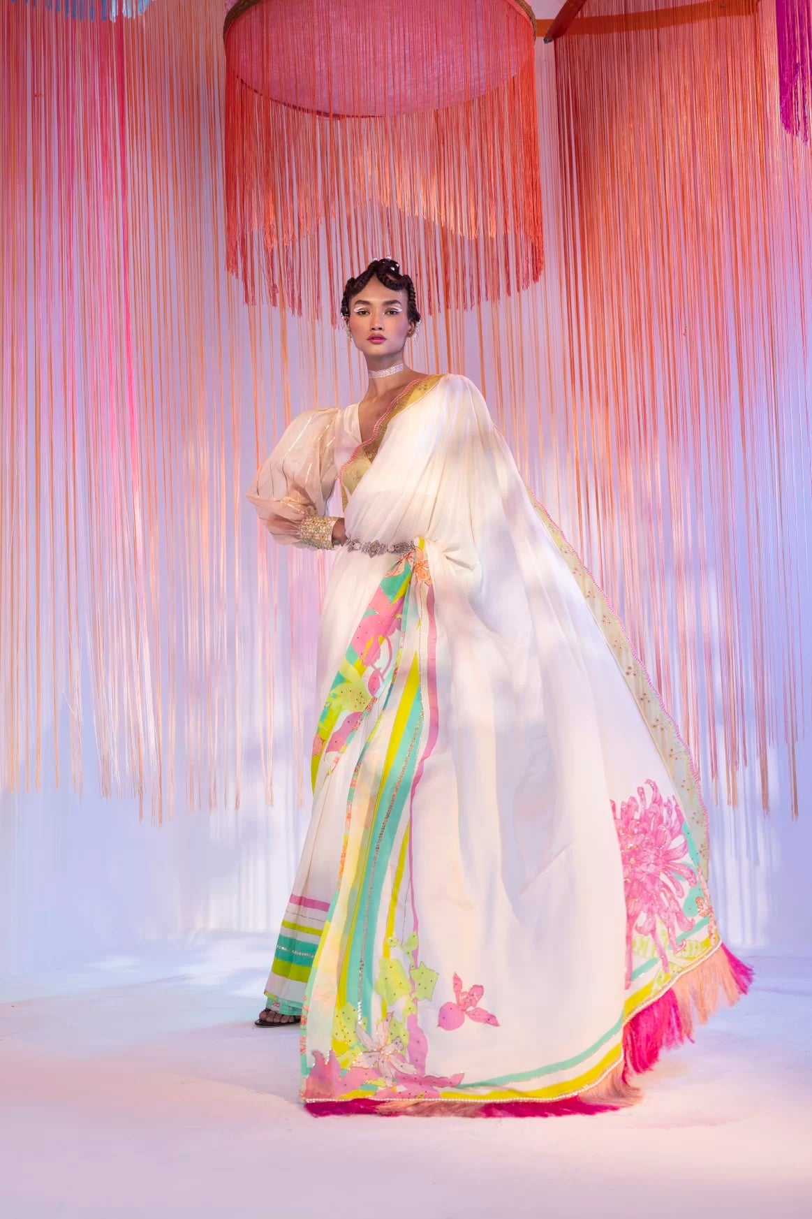 IVORY ORCHID SARI