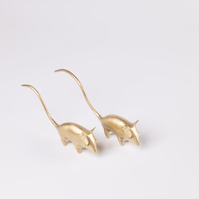 Decorative Brass Mouse