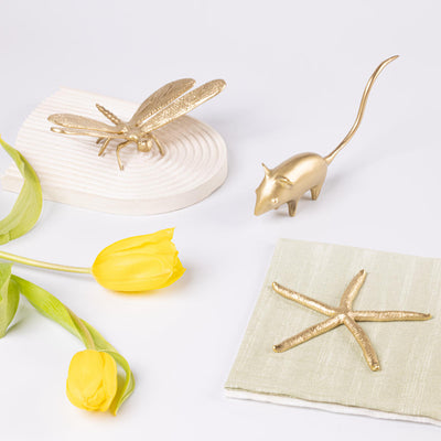 Decorative Brass Mouse