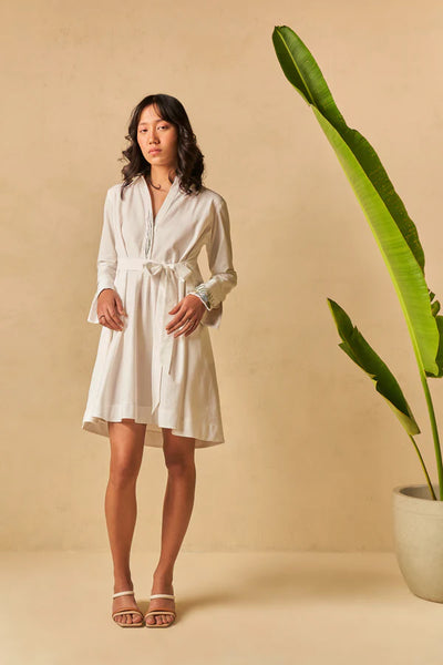 Easy Breezy Ocean organic cotton dress