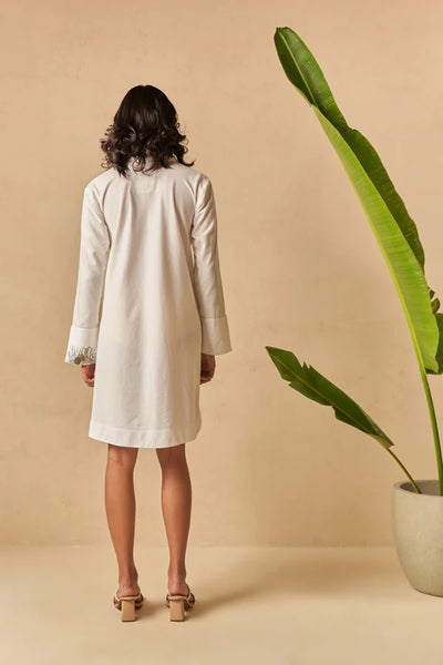 Easy Breezy Ocean organic cotton dress