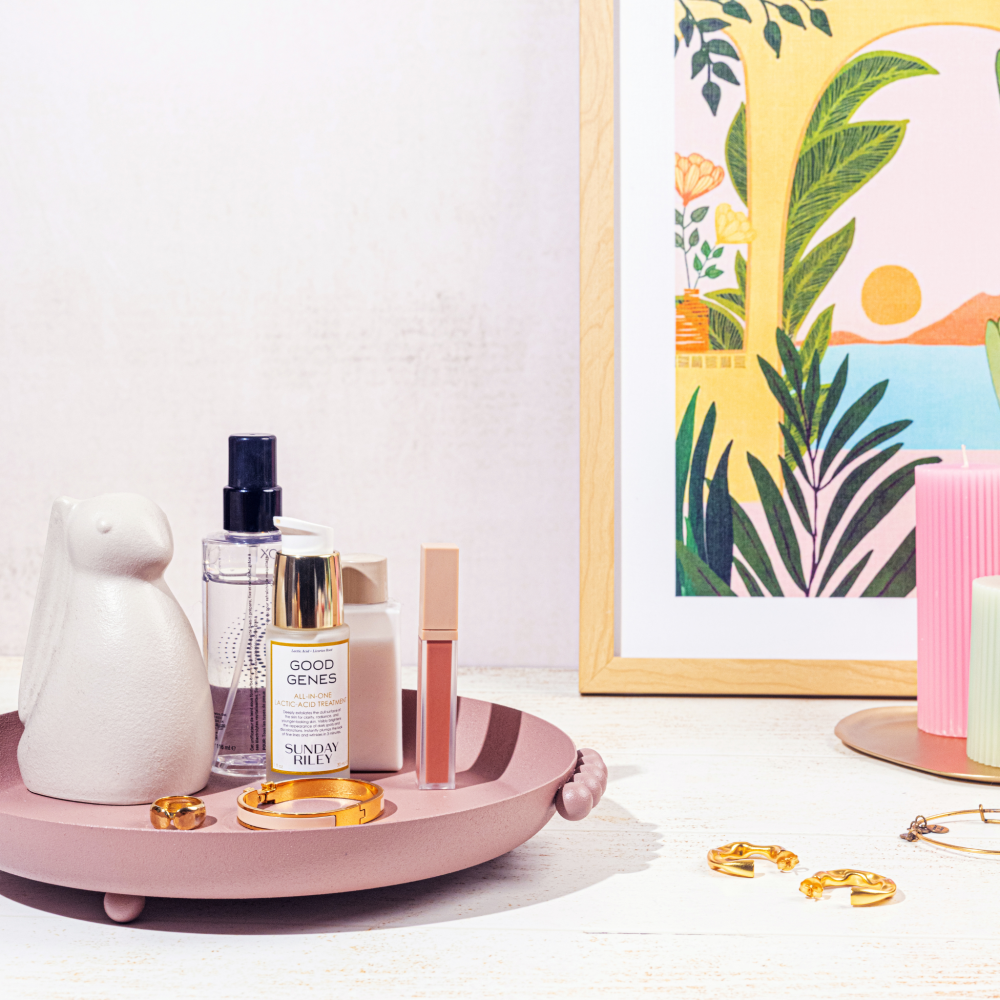 Elan Trinket Tray - Dusty Pink