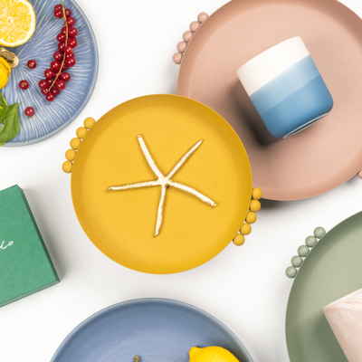 Elan Trinket Tray - Mustard