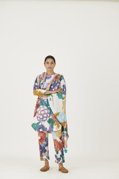 FARAH WHITE DUPATTA