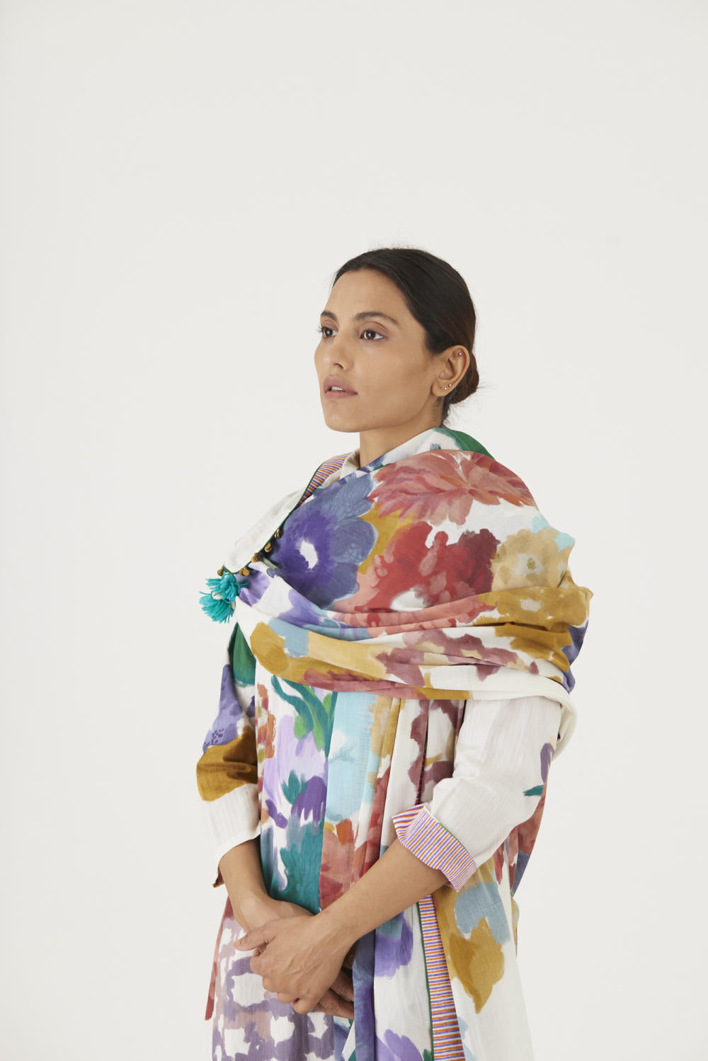 FARAH WHITE DUPATTA