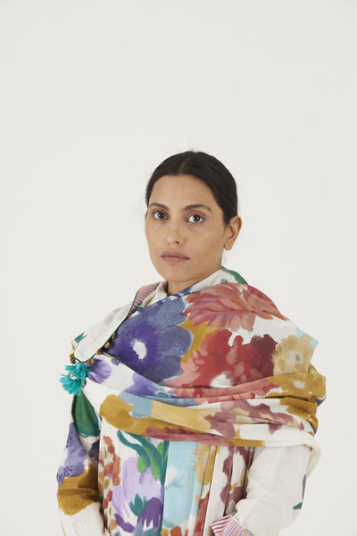 FARAH WHITE DUPATTA