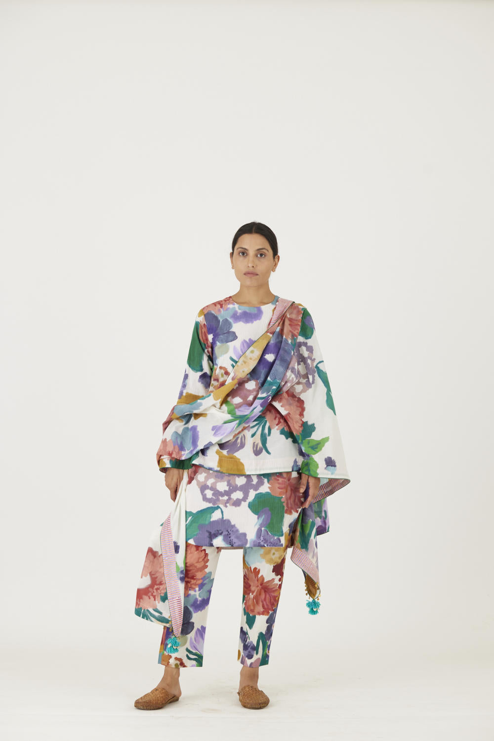 FARAH WHITE DUPATTA