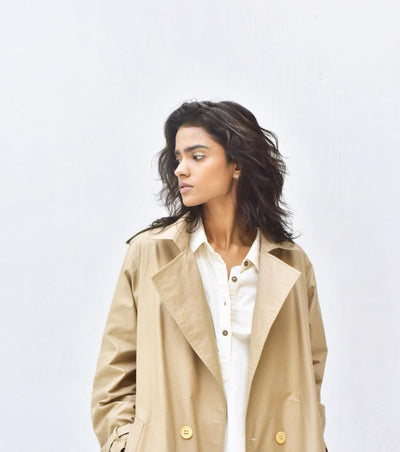 Fawn Trench Coat