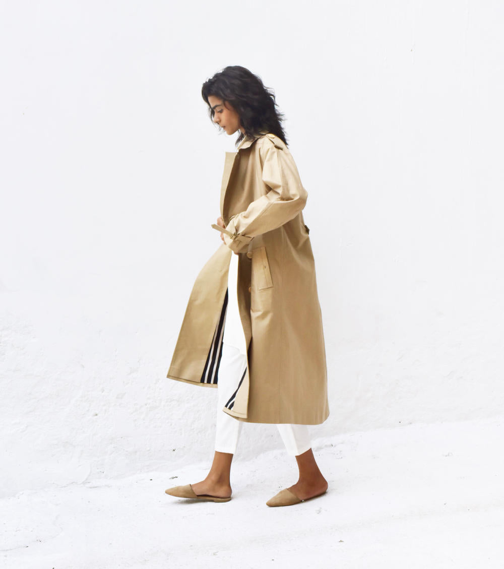 Fawn Trench Coat