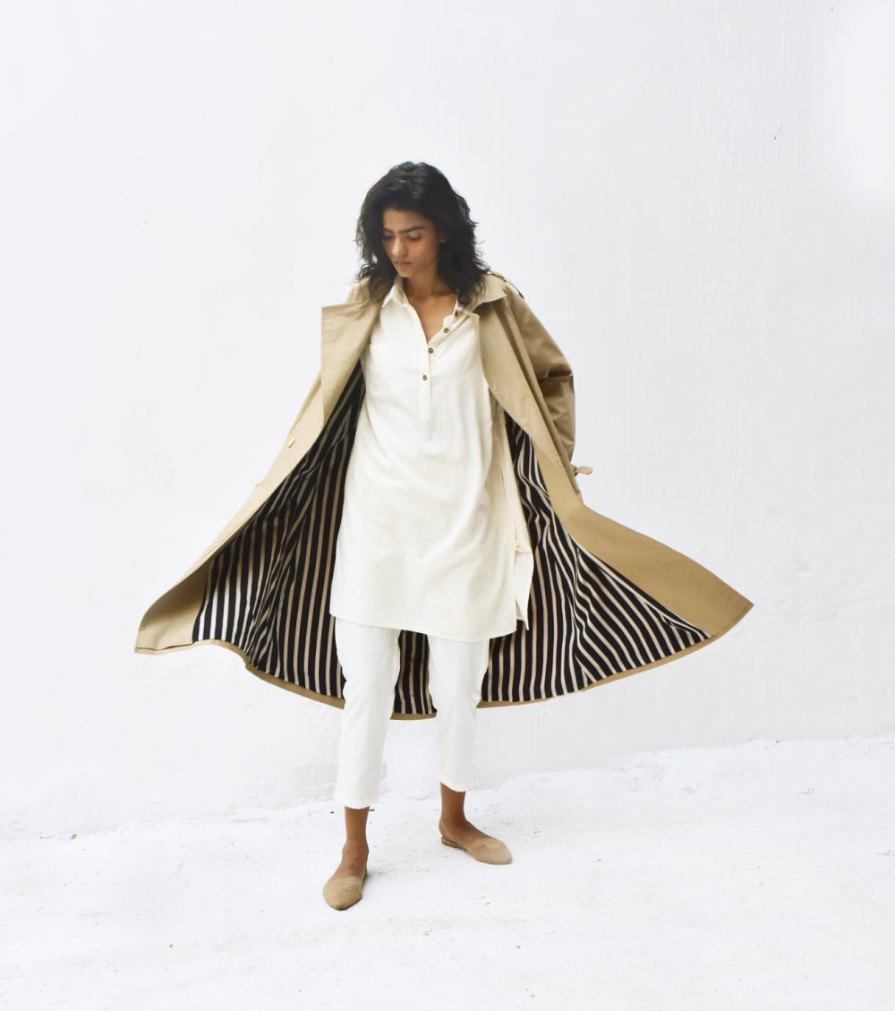 Fawn Trench Coat