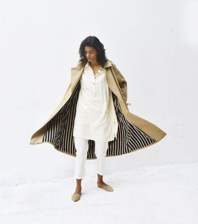 Fawn Trench Coat