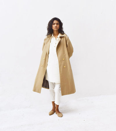 Fawn Trench Coat