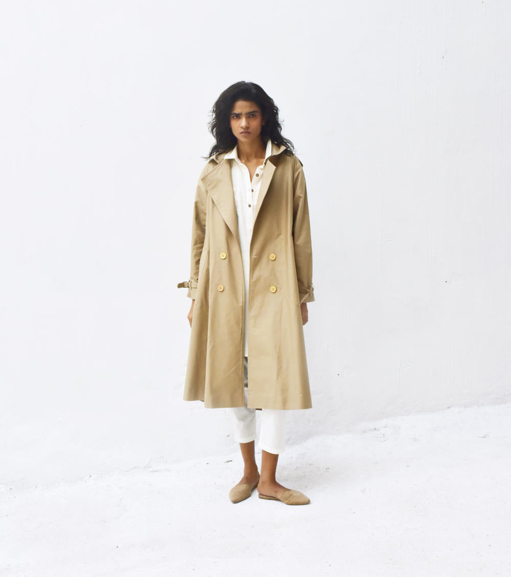 Fawn Trench Coat
