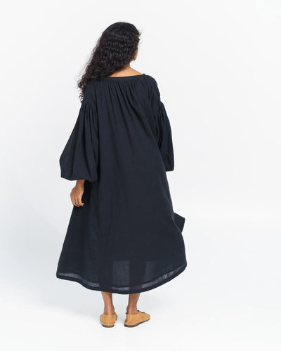 Free flowing relaxed midi dress