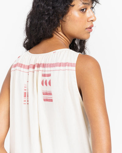 Handwoven jamdani summer beach tunic