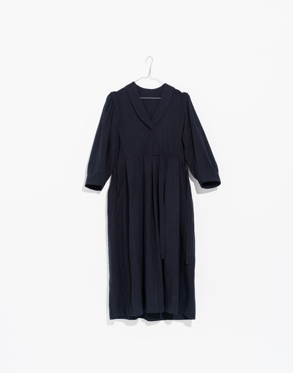 Iconic wrap - around midi dress - Black