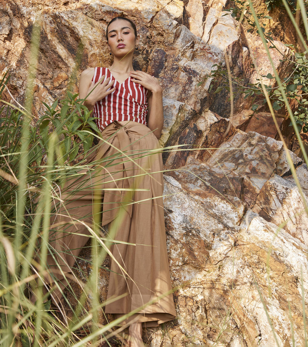 Threads Of Hope Wrap Top