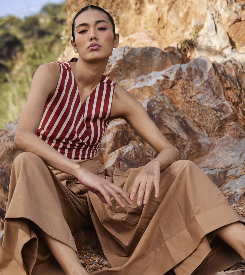 Threads Of Hope Wrap Top