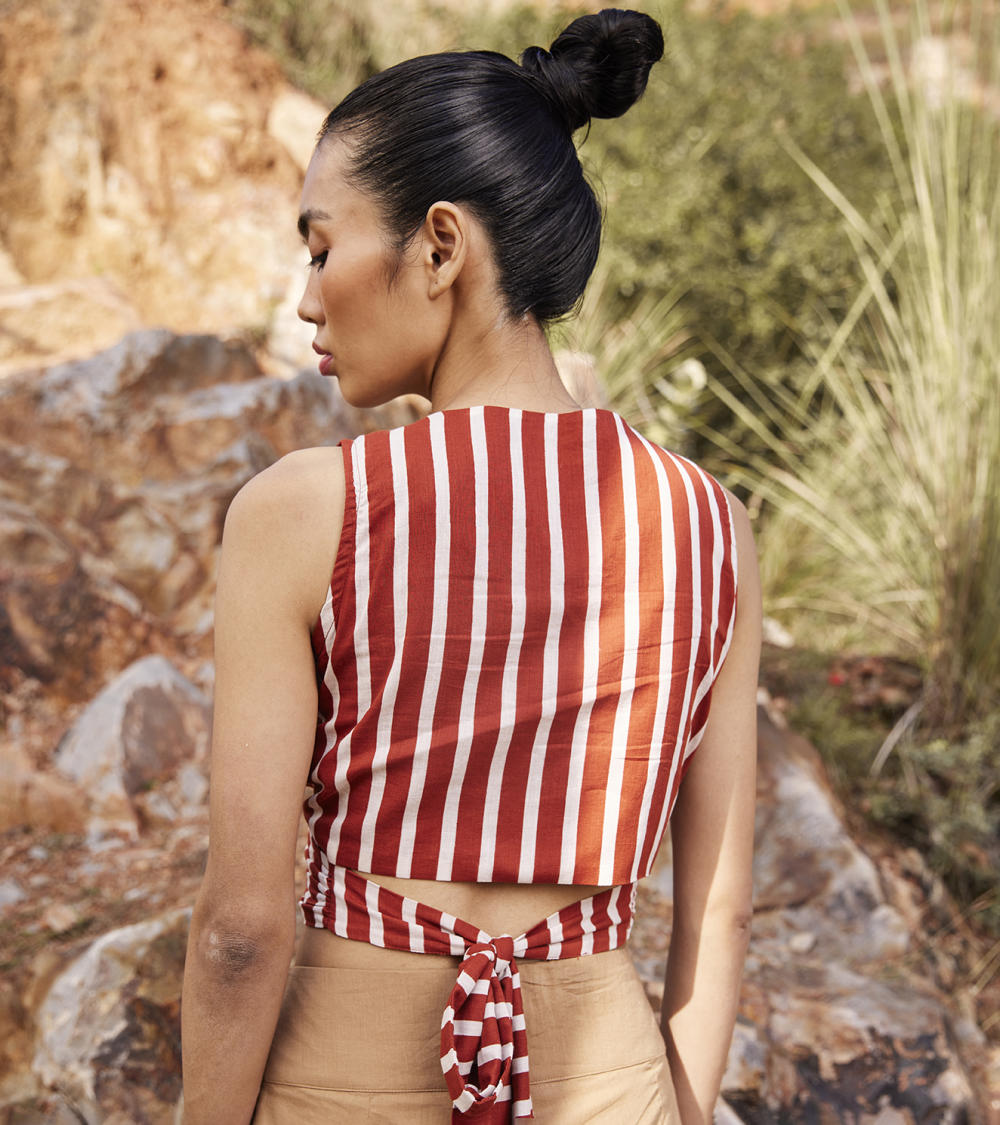 Threads Of Hope Wrap Top