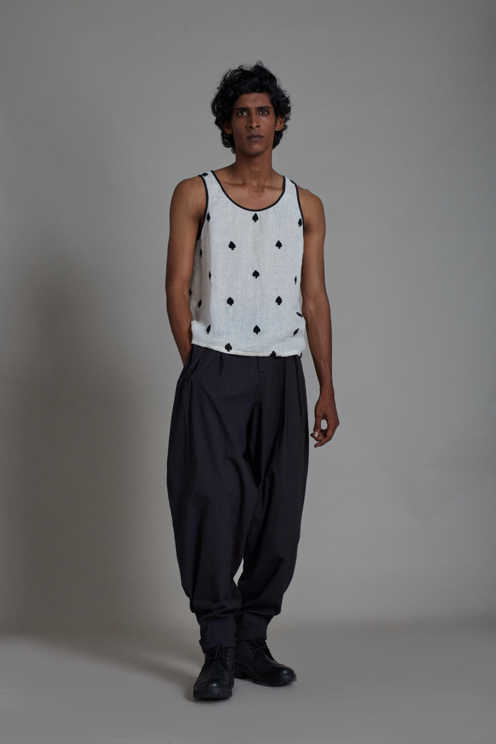 LINEN TANK SET-SPADE