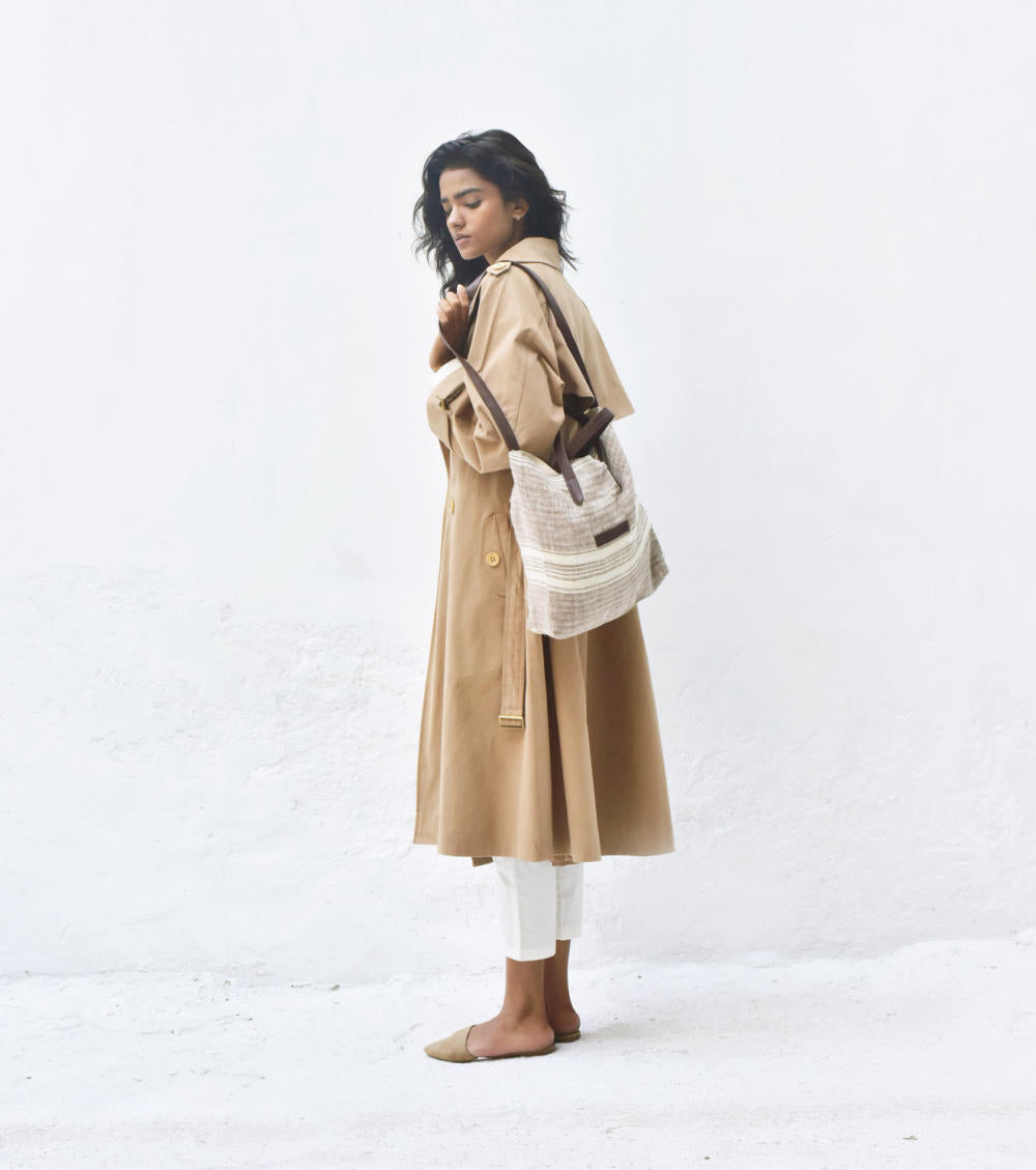 Latte Trench Coat