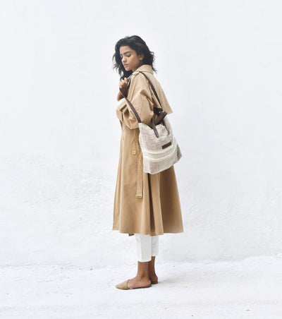 Latte Trench Coat