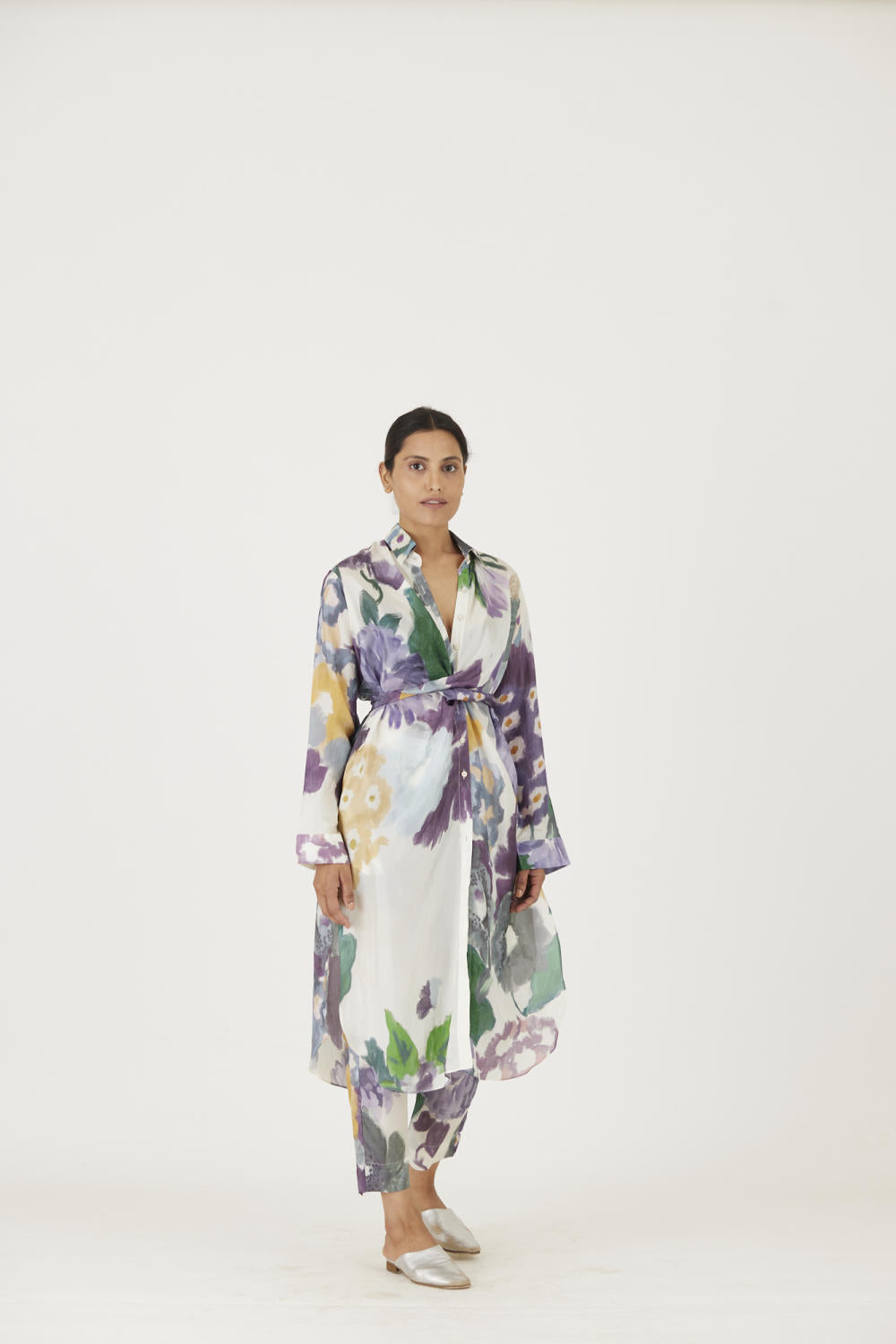 MARA WRAP KURTA SET