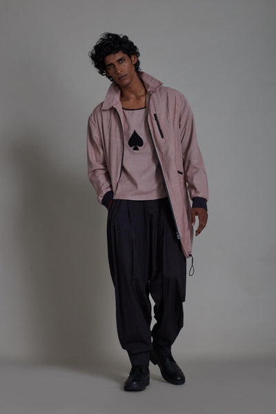 MEN'S BLACK JACK SET-PINK