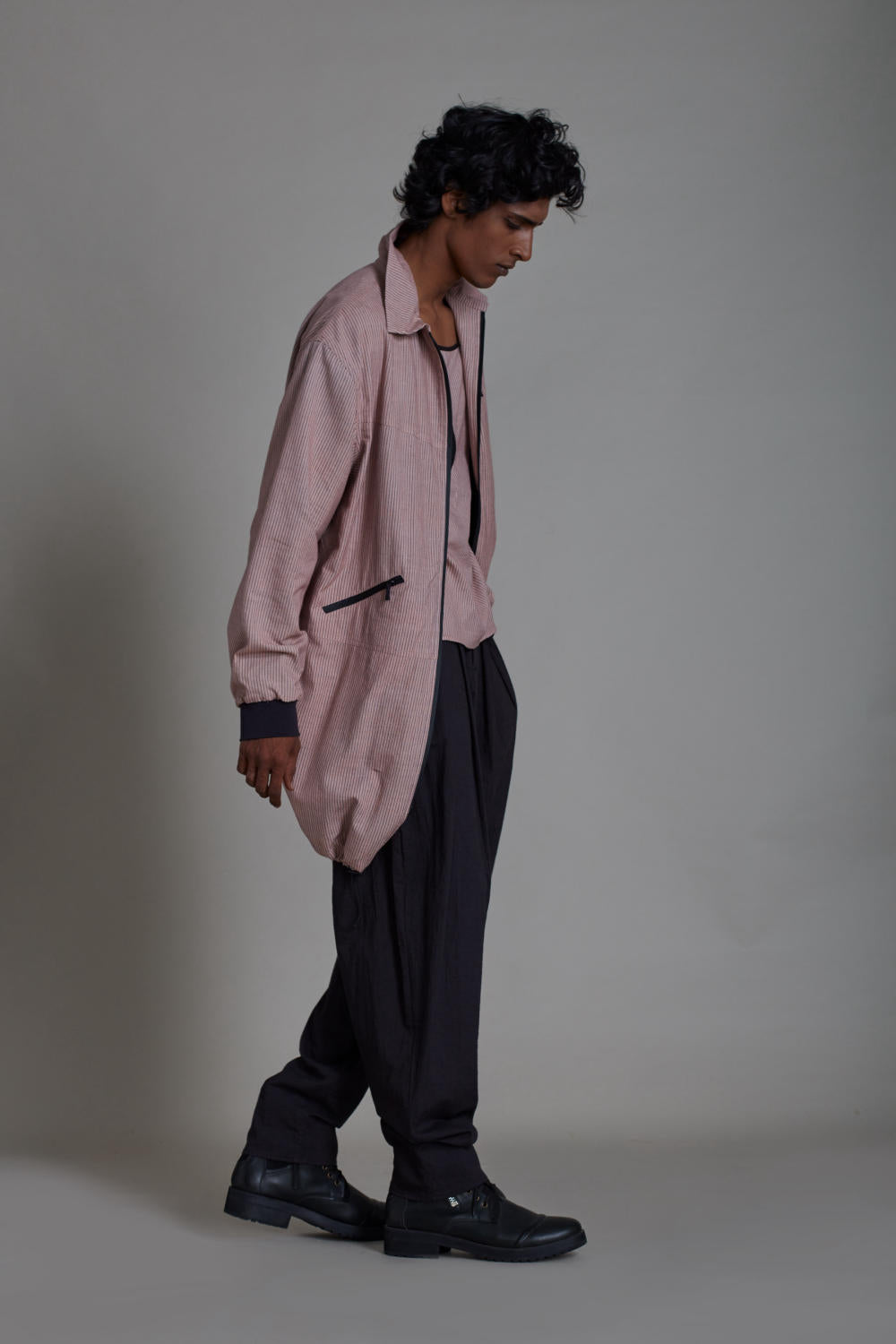 MEN'S BLACK JACK SET-PINK
