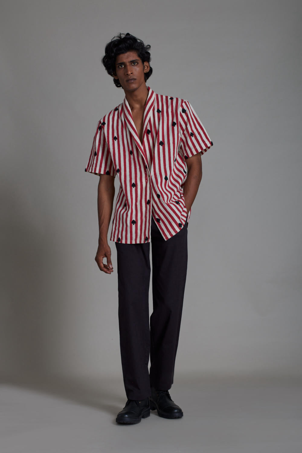 MEN'S BLUFF SET RED STRIPE