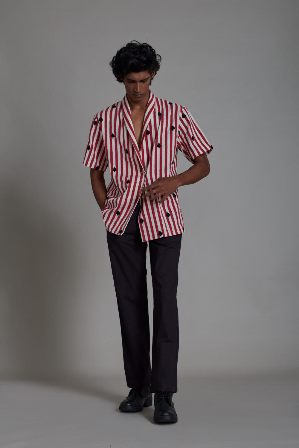 MEN'S BLUFF SET RED STRIPE
