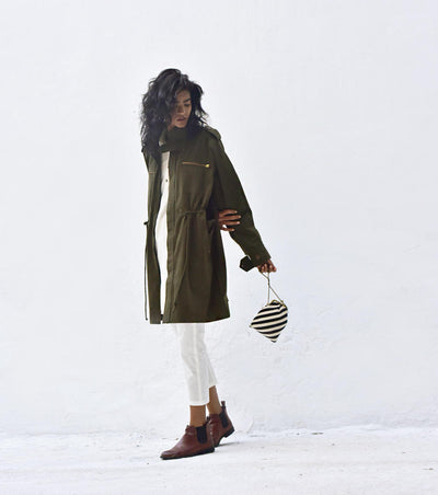Olive Parka Jacket