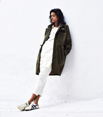 Olive Parka Jacket