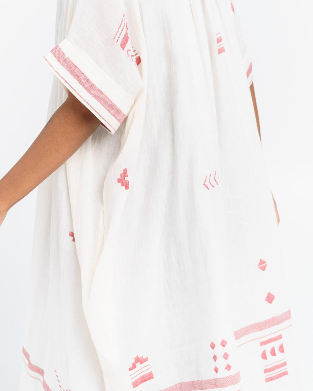 Oversized long shirt dress