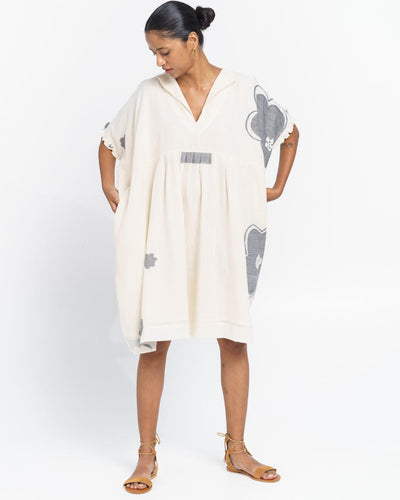 Oversized summer blossom dress