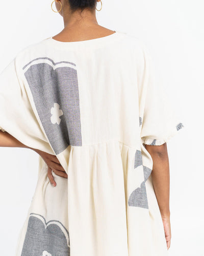 Oversized summer blossom dress