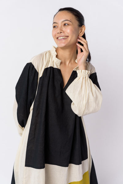 Pride of Crow midi dress - MultiColor