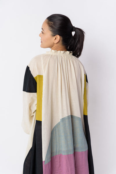 Pride of Crow midi dress - MultiColor