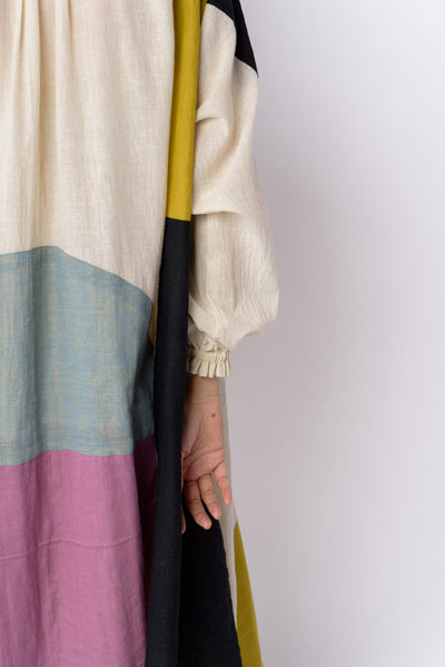 Pride of Crow midi dress - MultiColor