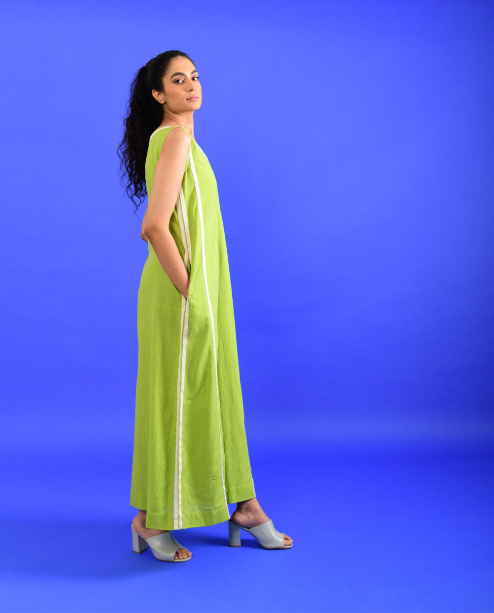 SCREAM GREEN JUMPSUIT