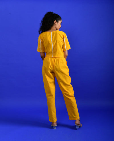 ICED MANGO KNOTTED DRESS