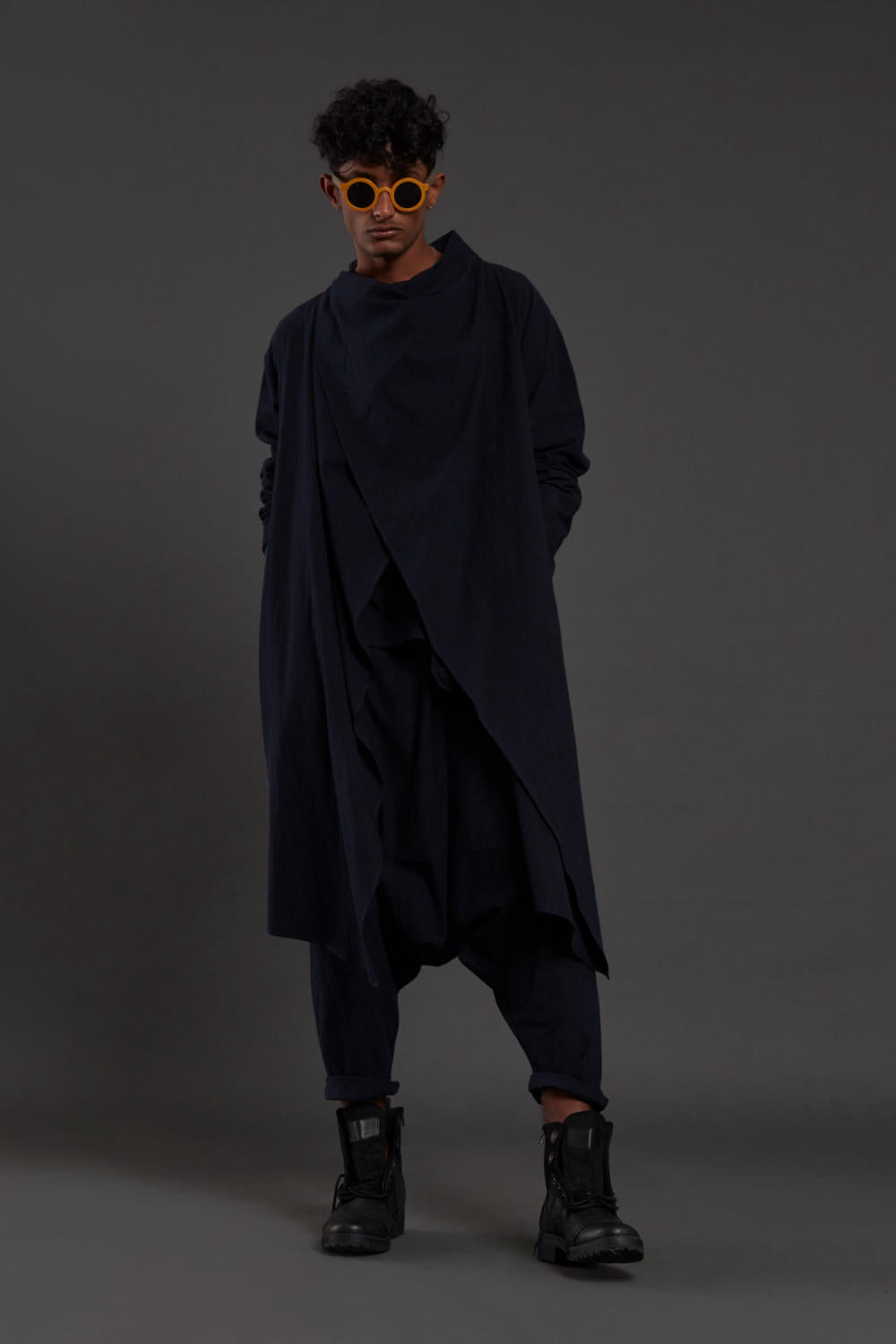 Raasta 3 way Navy Blue Jacket & Set of 3